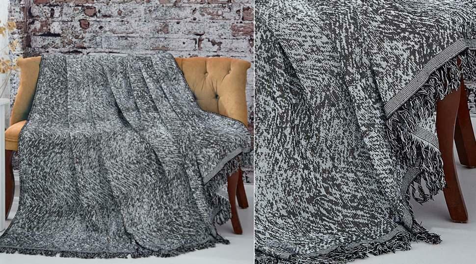 Tekstiilikori sohvan päällinen