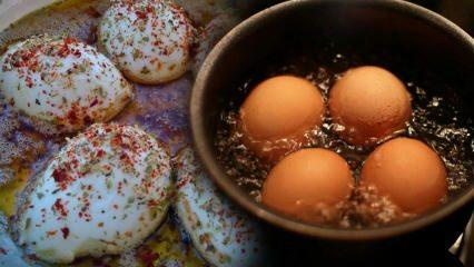 Kuinka tehdä munakokkelia? Resepti haudutettuun kananmunaan namia kastikkeella aamiaiseksi