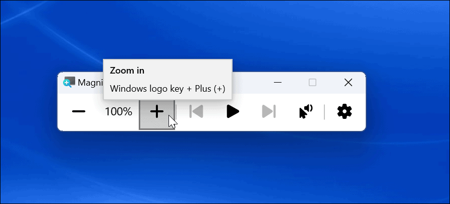 Käytä suurennuslasityökalua Windows 11:ssä