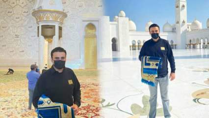  CZN Burak rukoili Sheikh Zayid -moskeijassa Dubaissa! Kuka on CZN Burak?