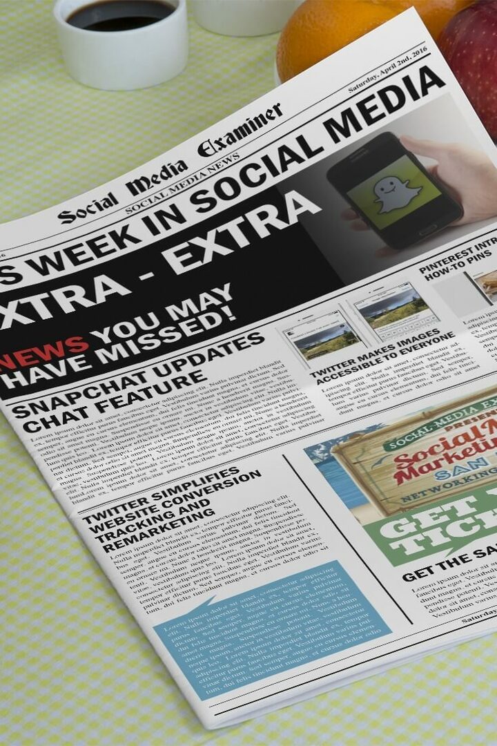 Snapchat esittelee uusia ominaisuuksia: Tällä viikolla sosiaalisessa mediassa: Sosiaalisen median tutkija