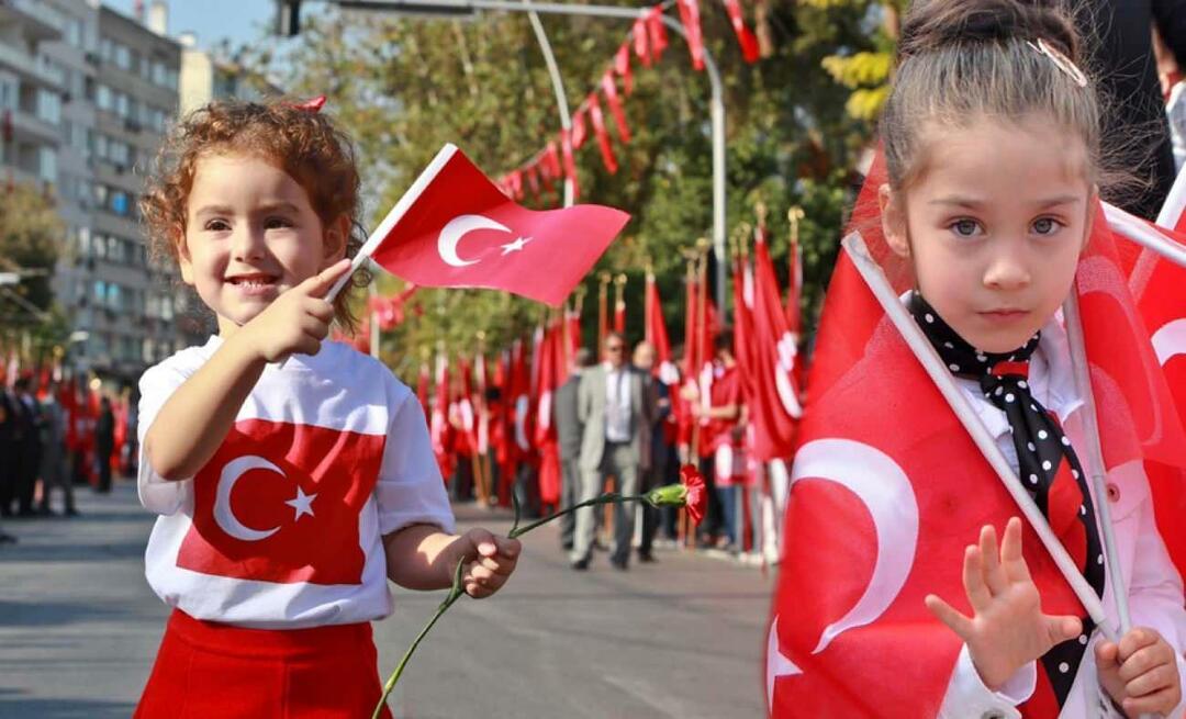 Mistä ostaa Turkin lippua tasavallan päiväksi 29. lokakuuta? Missä Turkin lippu sijaitsee?