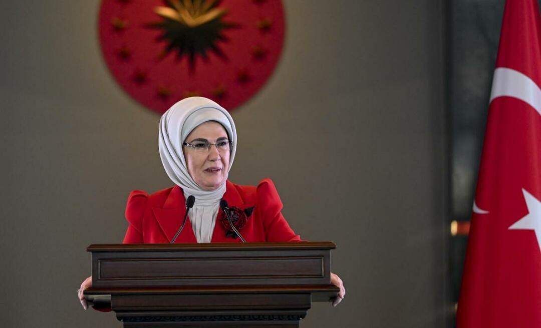 Emine Erdogan; "Mikään ideologia ei ole arvokkaampi kuin viattoman ihmisen elämä"
