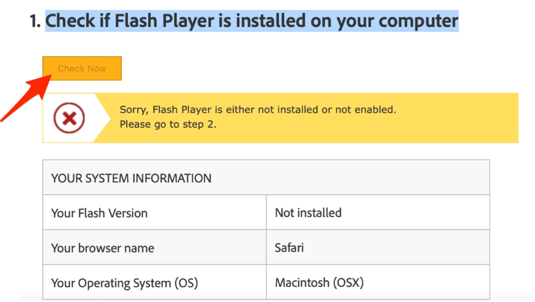 Kuinka poistaa Adobe Flash Macista