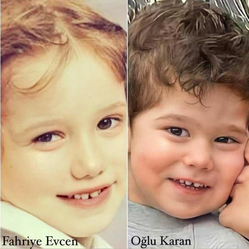 fahriye evcen ja Karanin lapsuus