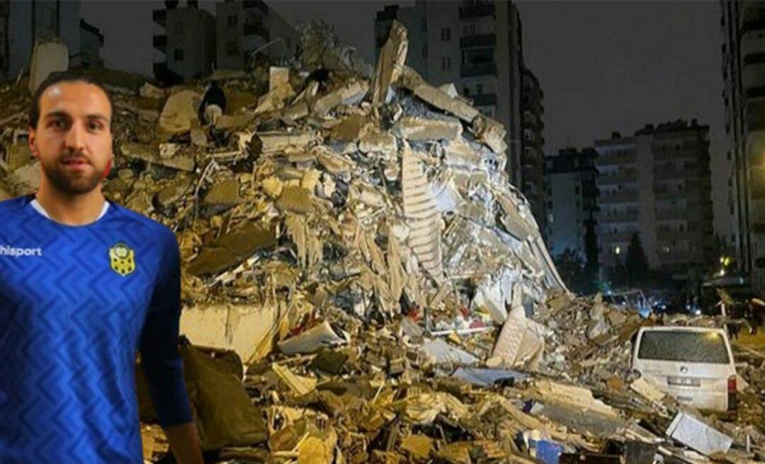 Karuja uutisia maanjäristysalueelta: Kuuluisa jalkapalloilija Ahmet Eyüp Türkaslan menetti henkensä!