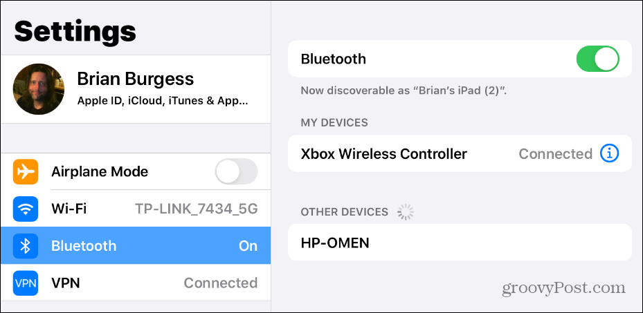 Bluetooth iPad Xbox -ohjain