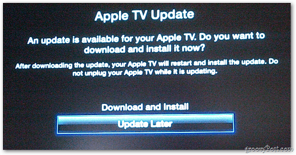Apple TV -päivitys