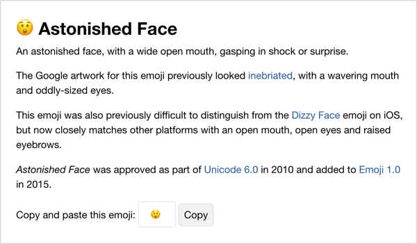 Kopioi emoji Emojipediasta.