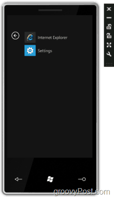 testaa Windows Phone 7: n perusominaisuudet