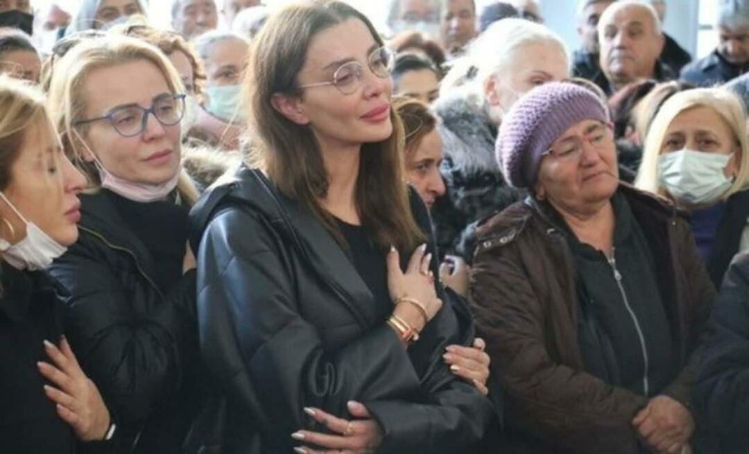 Özge Ulusoyn "häikäilemätön" reaktio! Hänen esiintymisestä isänsä hautajaisissa...