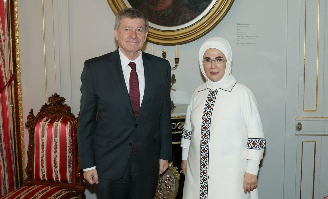 Ensimmäinen nainen Erdoğan tapasi Yhdistyneiden Kansakuntien apulaispääsihteerin!