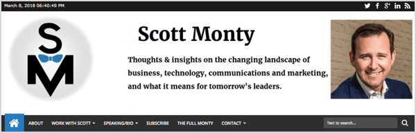 Scott Montyn henkilökohtainen tuotemerkki on pysynyt hänen luonaan.