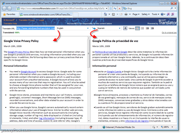 Kuinka kääntää tekstiä Microsoft Office 2010 -asiakirjoissa