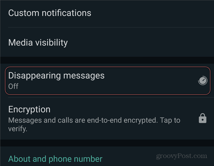 WhatsAppin katoavat viestit käytössä