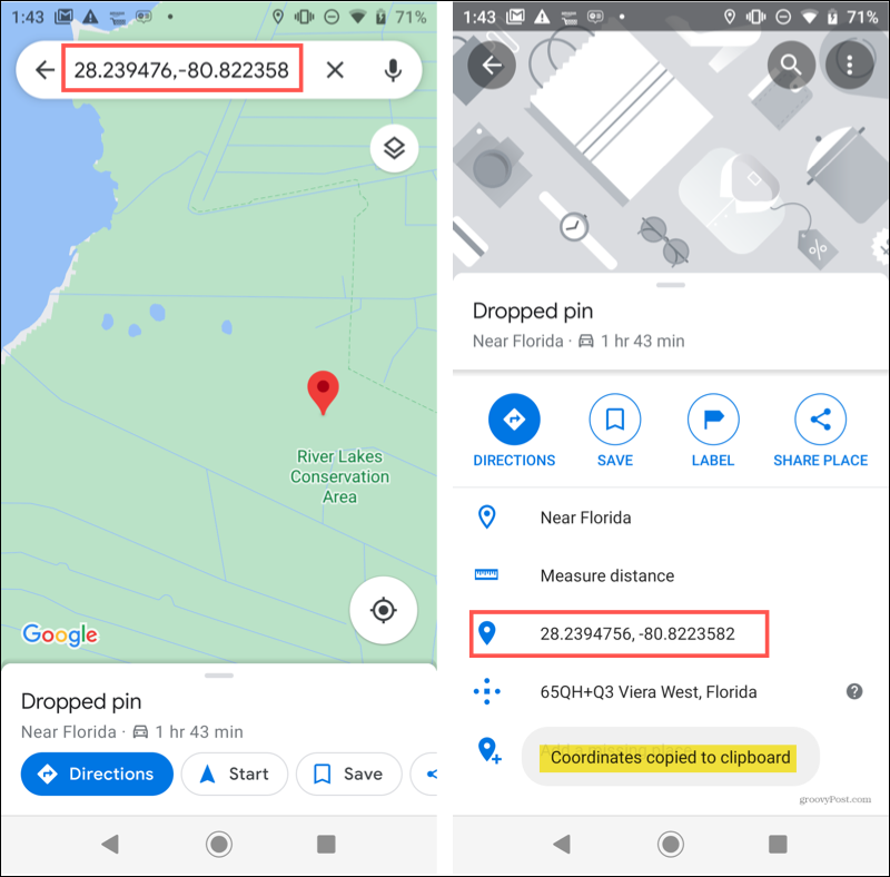 Android pudotti PIN-koodin Google Mapsissa