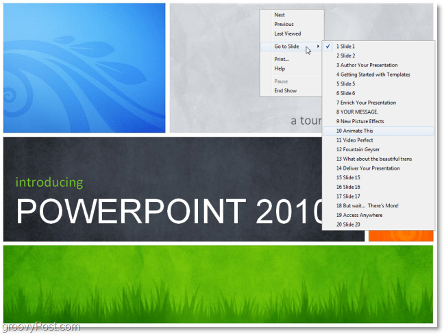 avoimet powerpoint 2010 -esitykset ilman powerpointia