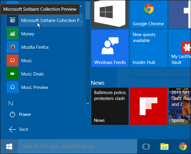 Microsoft palauttaa pasianssin Windows 10: lle