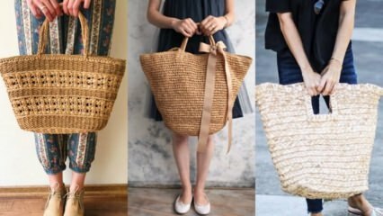 Muodin viimeinen suosikki: Straw bag trend