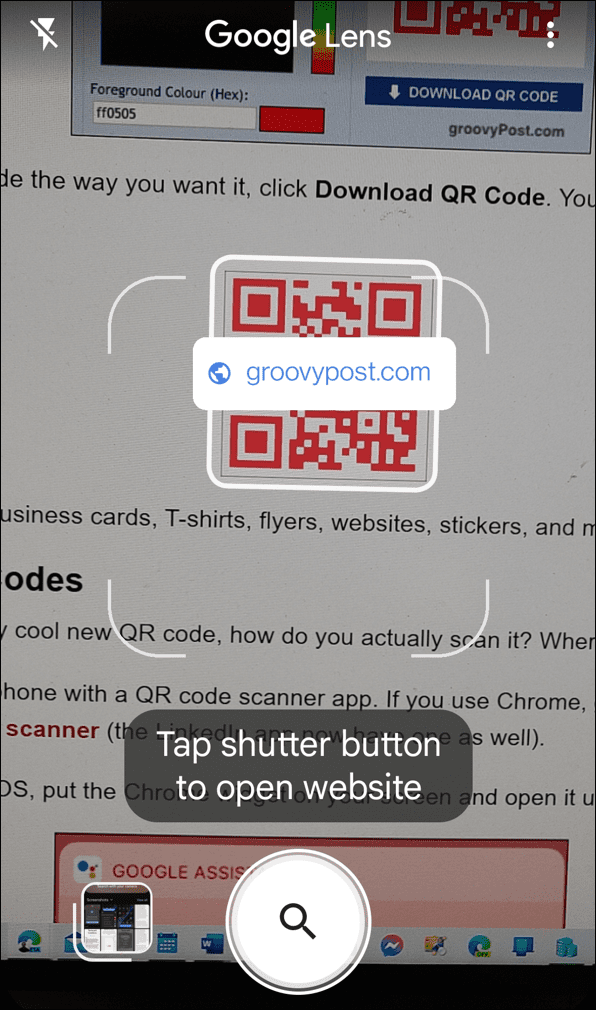 Skannaa QR-koodit Androidilla