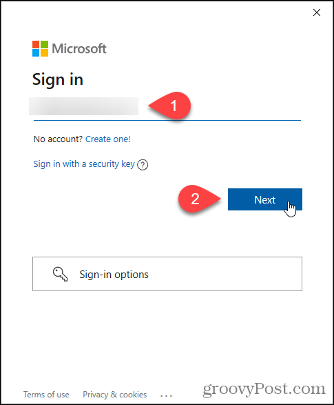 Kirjoita Microsoftin sähköposti Windows Insider -ohjelmaa varten
