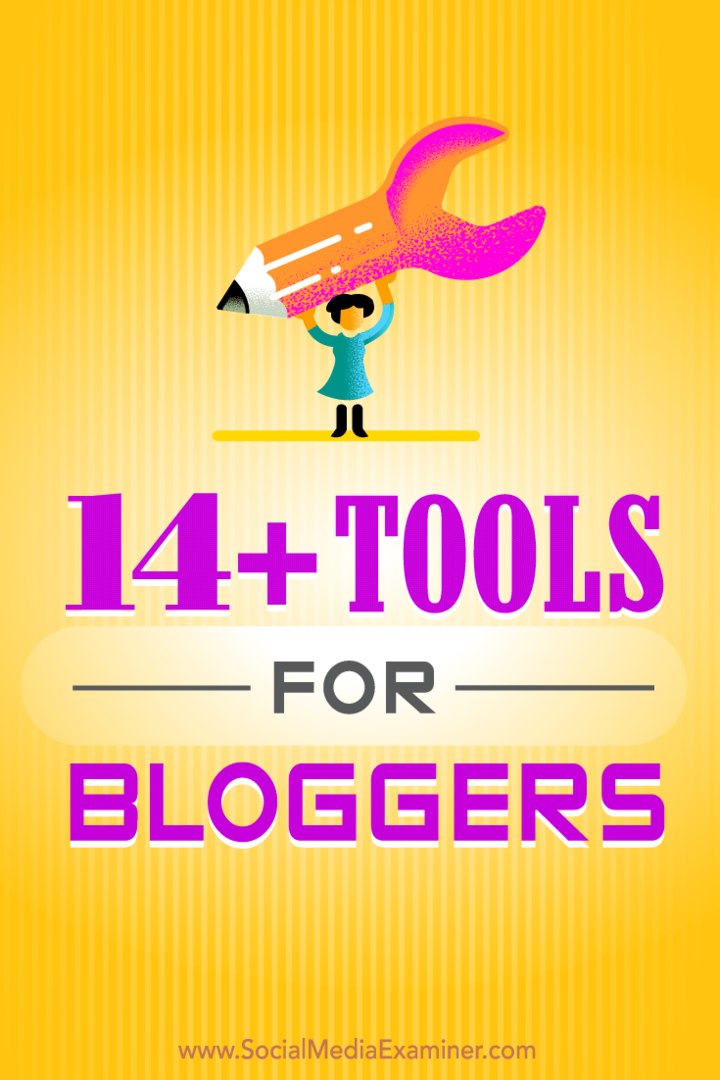 työkalut bloggaajille