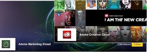Adobe-esittelysivu