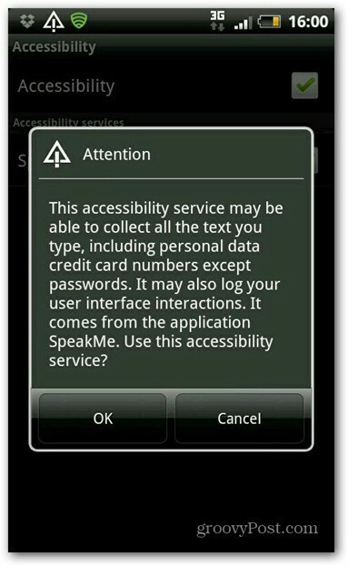 SpeakMe Android-käyttömahdollisuus käyttöön