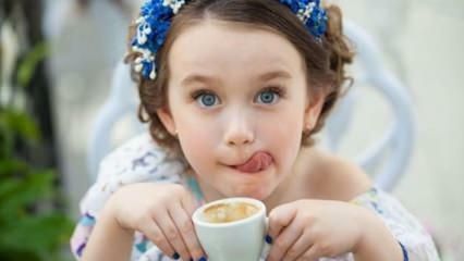 Voivatko lapset juoda kahvia? Onko se haitallista?