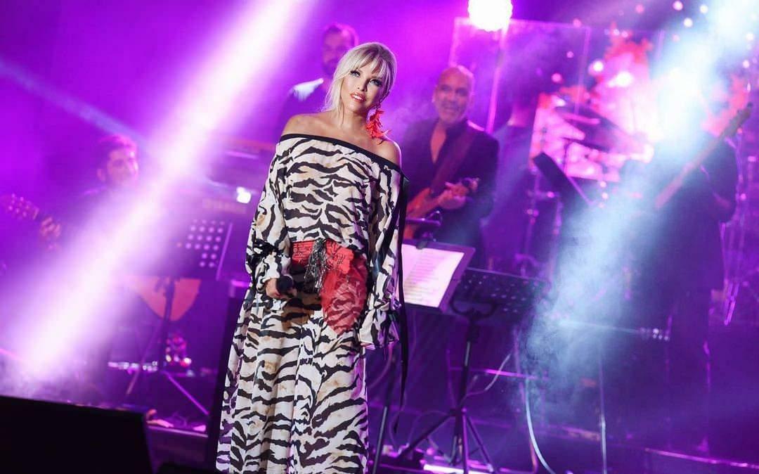 Ajda Pekkanin konsertista Antalyassa