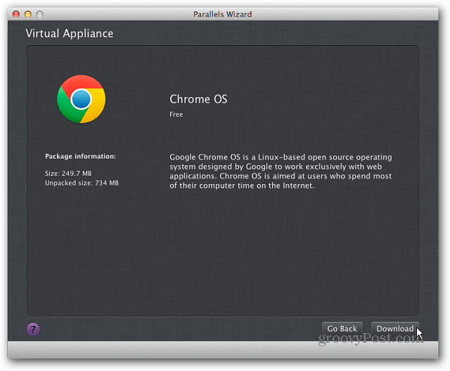 Chrome-käyttöjärjestelmän kuvaus