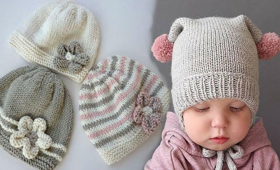 Kuinka tehdä kaunein vauvan neulottu hattu? Vuoden 2022 tyylikkäimmät ja helpoimmat neulotut pipomallit