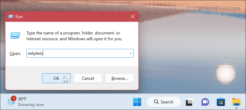 Poista käyttäjätili Windows 11:ssä