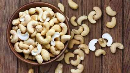 Mitä hyötyä kašelista on? Asioita, joita on tiedettävä cashewista, jotka vaikuttavat positiivisesti silmien terveyteen