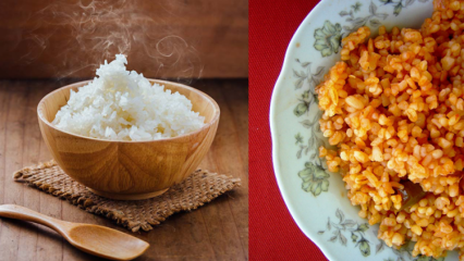 Bulgur tai riisi saa painonnousua? Mitä hyötyä bulgurista ja riisistä on? Syö riisiä ...