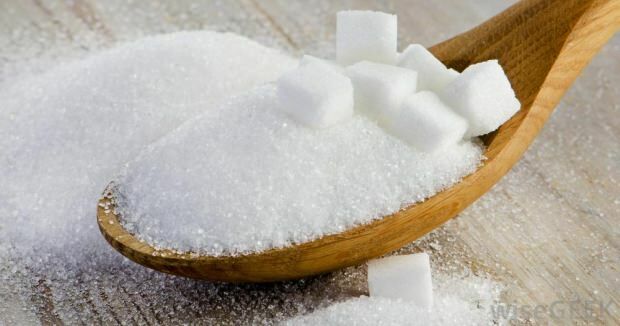 Raskaustesti rakeistetulla sokerilla
