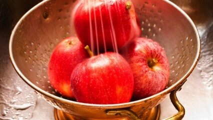 Pitäisikö omenat pestä ja kuluttaa?