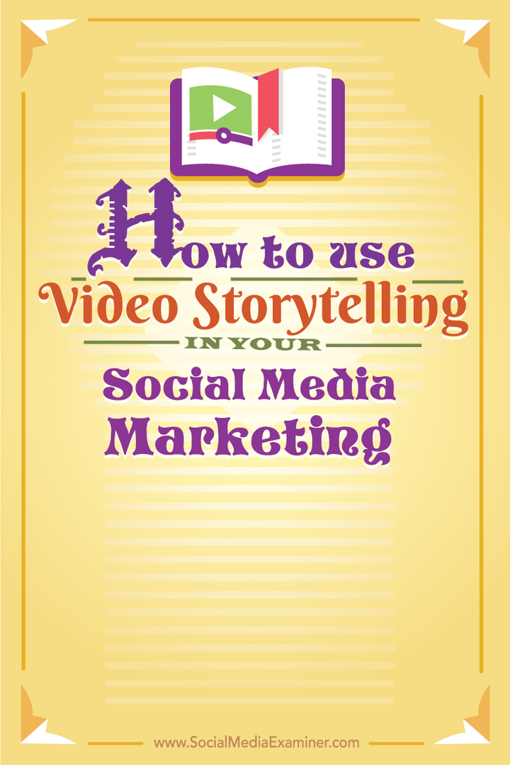 Kuinka käyttää videokertomusta sosiaalisen median markkinoinnissa: Sosiaalisen median tutkija