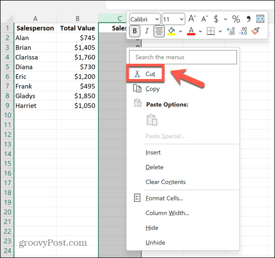 excel leikkaus