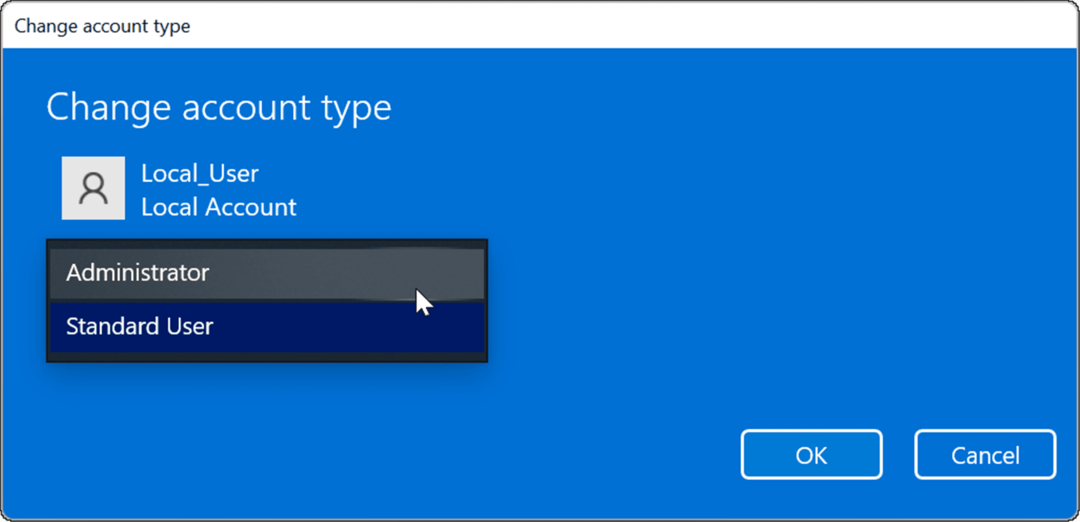  Microsoft-tilin poistaminen Windows 11:stä
