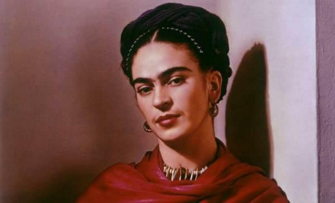 Frida Kahlo ei pitänyt omakuvastaan ​​ja heitti sen pois! Myydään huutokaupassa ennätyshintaan