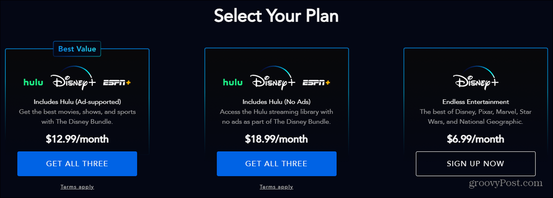 Disney Plus lisää uuden pakettipaketin Ad-Free Hululla