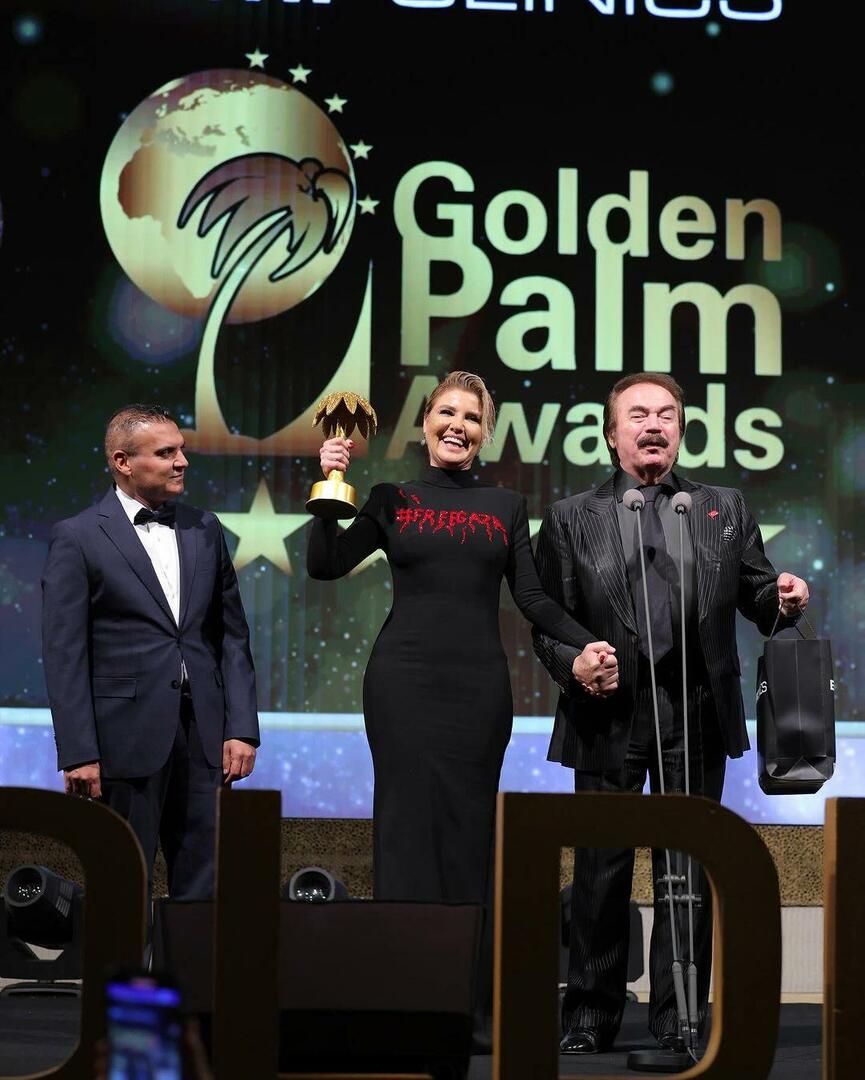 Gülben Ergen Golden Palm Award -ilta