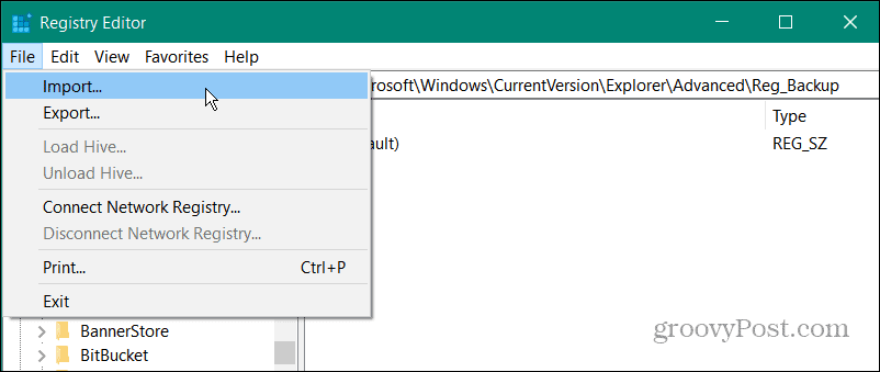 Windowsin rekisteriavaimet