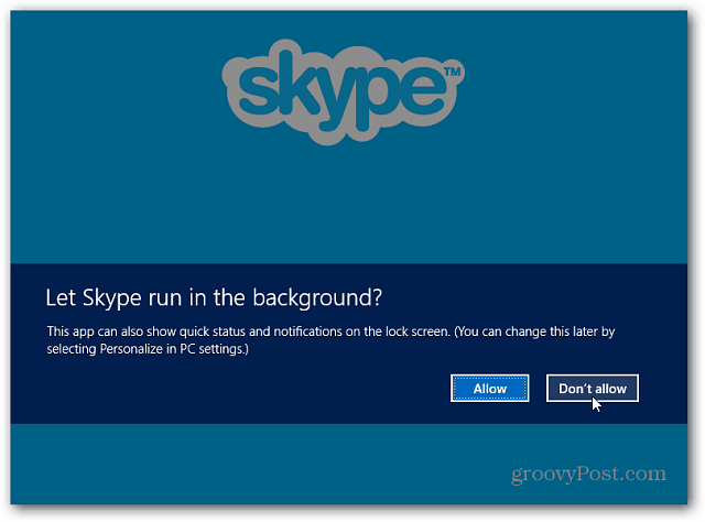 Skype taustalla
