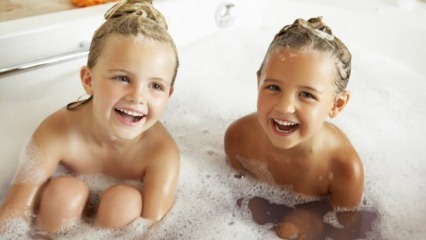 Kuinka usein lapsia tulisi pestä?