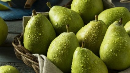 Anemian ehkäisy: Mitkä ovat päärynän edut? Kuinka monta päärynää on? Mille päärynä on hyvää?