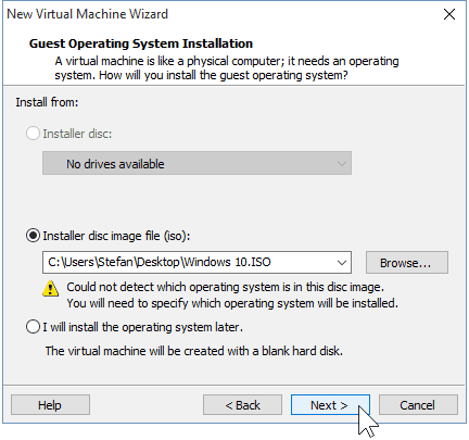 03 Asennustiedosto Windows 10 ISO