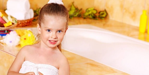 Kuinka lasten tulisi kylpeä?
