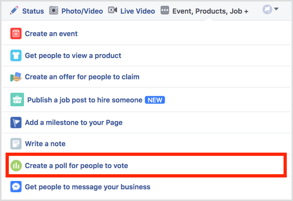 Facebook luo kyselyn ihmisten äänestää